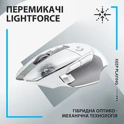 Бездротова миша Logitech G502 X Lightspeed Wireless White (910-006189) - мініатюра 2