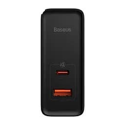 Блок живлення мережевий адаптер Baseus GaN5 Pro Fast Charger 100 W (CCGP090201) чорний - мініатюра 3