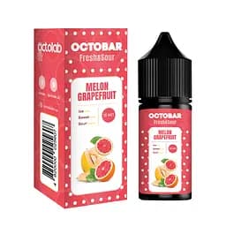 Набір компонентів для самозамісу сольової заправки Octobar Fresh & Sour 30 мл Melon Grapefruit Диня Грейпфрут, 0-65 мг (17888)