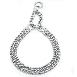 Нашийник зашморг ланцюжок для собак Zoo-hunt металевий УЛ 2 УЛ2 2,5 мм 45 см