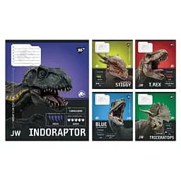 Набор тетрадей Yes Jurassic World Strength and Power А5, 12 листов 25 шт. (767665)