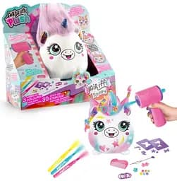 Набір Canal Toys Diy Airbrush Plush - Hair'iffic "Зроби зачіску -  Принцеса" (AIR040/1) - мініатюра 9