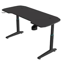 Геймерський комп'ютерний стіл GT Racer T-1229 (120x60x71-79) Black