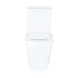 Унітаз-компакт Mixxus Bevel-0405-R 605x370x800 мм, Rimless MI6728, Білий - мініатюра 2