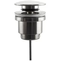 Донний клапан Frap F62-5, автомат, 1 1/4", сатин, Хром матовий