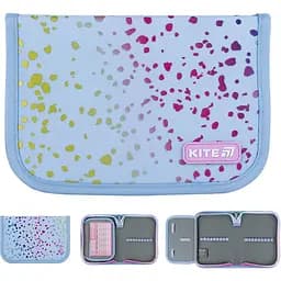 Пенал Kite Shiny блакитний (K25-621-3)