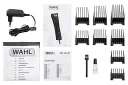 Машинка для стриження Moser Wahl Hybrid Clipper, від мережі, вібраційний мотор, насадок-8, сталь, чорний - мініатюра 3