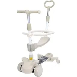 Самокат iTrike JR 3-096 5 в 1 білий