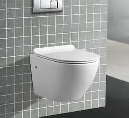 Унітаз підвісний Volle Amadeus 13-06-055 з кришкою Soft Close Slim, Білий - мініатюра 3