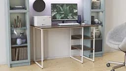 Комп'ютерний стіл Ferrum-decor Кевін 75x120x70 білий ДСП Дуб Сонома Труфель 16мм (FRD-101279) - мініатюра 6