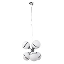 Люстра Brille молекула подвесная E27 60W CH (BL-293S/6)