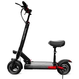 Электросамокат KUGOO Kirin M4 Pro 1000W 18Ah с сидением и усиленным аккумулятором и подсветкой