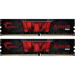 Модуль памяти G.Skill DDR4 16Gb (2x8) Aegis 3200 Mhz (F4-3200C16D-16GIS) Б/у