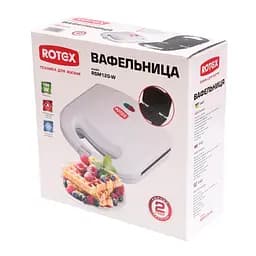 Вафельниця Rotex RSM120-W - мініатюра 3