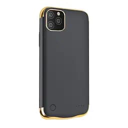 Чохол-акумулятор XON PowerCase для iPhone 11 6000 mAh Чорний/Золотий (PCBS1111160G 2483) - мініатюра 2