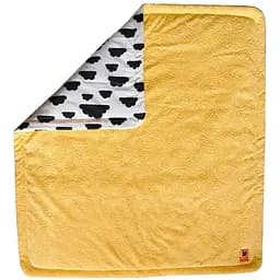 Дитячий плед Масік двосторонній жовтий