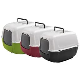 Ferplast PRIMA закрытый туалет с угольным фильтром для кошек размер 52,5 x 39,5 x h 38 см