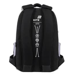 Рюкзак для старшої школи Kite Education teens 2587M ML Світло-сірий (ML26-2587M) - мініатюра 7