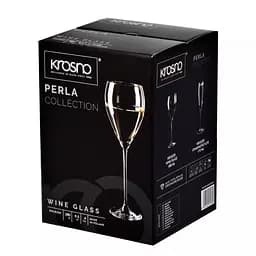Набір келихів для вина Krosno Perla Elegance, скло, 280 мл, 4 шт. (911694) - мініатюра 3