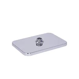 Верхній душ Qtap Hlavova 260x180 мм прямокутний QTHLA107CRM45785 Chrome/White, Білий - мініатюра 3