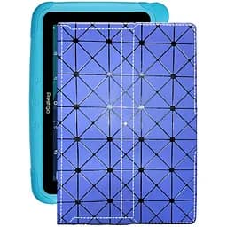 Чехол StatusCASE из экокожи для планшета Prestigio SmartKids 3197 Синий ромб