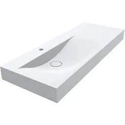 Умивальник Miraggio Viola 1200 L matt 0002661, Білий матовий