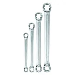 Ключі накидні Ultra Star Е6-Е24 4 шт CrV (6010012)