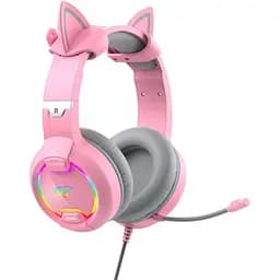 Навушники Havit HV-H2233d Cat Pink (HV-H2233d) - мініатюра 3