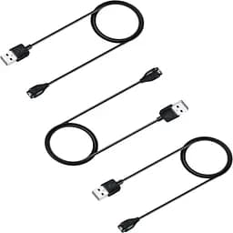 Зарядний пристрій DK CDK кабель (1m) USB для Garmin Vivoactive 4S 3 шт. (014446) (black)