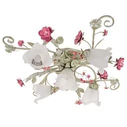 Люстра стельова Brille флористика E14 40W GR (BKL-513S/5)