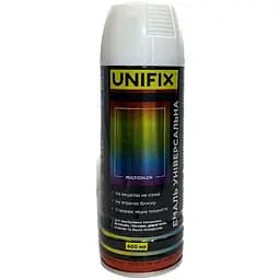 Емаль універсальна в балончику Unifix 400мл RAL 9003 біла