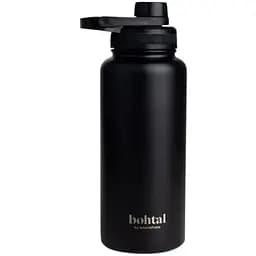 Пляшка для води Smartshake Bohtal Insulated Sports Bottle 960 ml/32 oz Black металева з подвійною вакуумною ізоляцією (11280001)