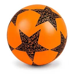 Детский резиновый мяч Звезда Bambi RB20302(Orange) 60 грамм, диаметр 18 см