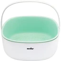 Друшляк двошаровий МВМ My Home білий/зелений (KP-03 M WHITE/GREEN) - мініатюра 2