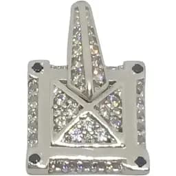 Срібна підвіска Qvaliz з фіанітами. 903-00243