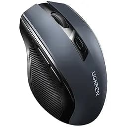 Мишка UGREEN 2.4GHz MU006, бездротова, Bluetooth, 4000dpi., 4кн.,Silence Design, Сіра - мініатюра 3