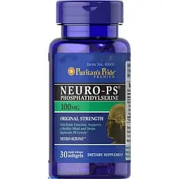 Натуральная добавка Puritan's Pride Neuro-PS 100 mg 30 капсул