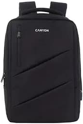 Рюкзак для ноутбука Canyon 15.6" BPE-5 Urban, USB, 12-18L, Black (CNS-BPE5B1)