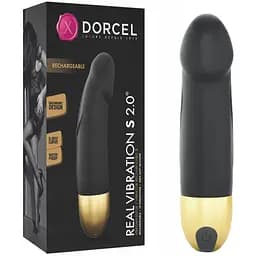 Вибратор для точки G Dorcel Real Vibration 16 см черный