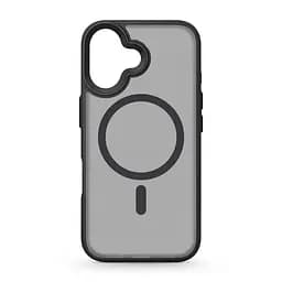 Чехол для Apple iPhone 17, Uniq MagCase, черный, противоударный, панель-накладка с магсейф, ударопрочный TPU+PC, с магнитом MagSafe, поддержка полноценной беспроводной зарядки, ArmorStandart (ARM86261)