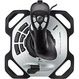 Геймпад рукоятка штурвала джойстик Logitech Extreme 3D Pro PC - мініатюра 2
