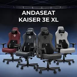 Крісло ігрове Anda Seat Kaiser 3E XL Grey Fabric (AD23YC-XL-09-G-CF-G01) - мініатюра 10