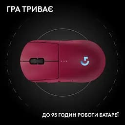 Мишка Logitech G Pro 2 Lightspeed Wireless Magenta (910-007309) - мініатюра 12
