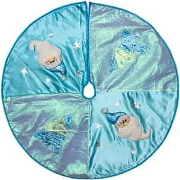 Декоративное покрывало под елку Devilon Дед Мороз (180639)