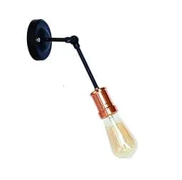 Бра настенное Levistella 752WG2006-1 E27 60W черный с розовым золотом для дома