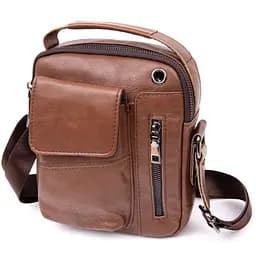 Чоловік шкіряний месенджер Vintage 18х20,5х5,5 см sum0013932