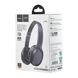 Навушники Bluetooth Hoco W46 Charm BT headset Black - мініатюра 2