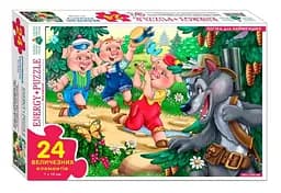 Гра-пазл Энергия+ Трое поросят, 24 элемента