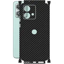 Захисна плівка StatusSKIN для Motorola Edge 40 Neo Корпус Вініл Карбон чорний