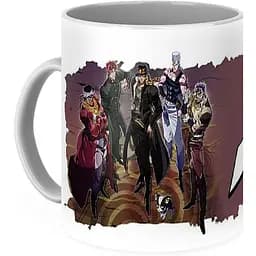 Кружка GeekLand Невероятные приключения ДжоДжо JoJo's Bizarre Adventure JJ 02.09 330 мл белая